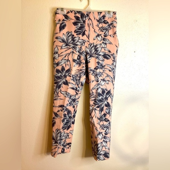 Leith Pink Floral Pattern pants Size Small - Picture 1 of 11